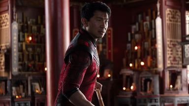 Shang-Chi (Simu Liu) in Marvel Studios' SHANG-CHI AND THE LEGEND OF THE TEN RINGS. Photo by Jasin Boland. ..Marvel Studios 2021. All Rights Reserved. 